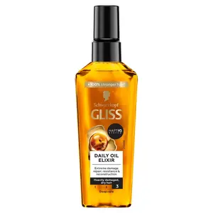 Gliss Kur Denní olejový elixír pro velmi poškozené a suché vlasy 75 ml