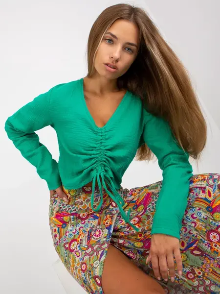 Blouse-D70031F11106A4-green