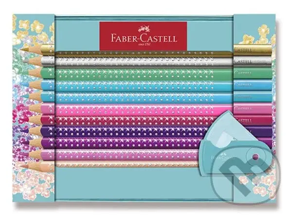 Pastelky Sparkle, darčekový set 20 farebný plech