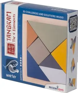 RECENTTOYS Tangram 4 elementy - voda