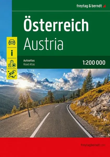 Rakousko 1:200 000 / autoatlas