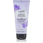 I Love Violet Dreams krém na ruky 100 ml