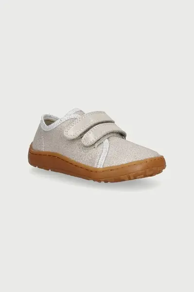 Froddo  pantofle dětské kožené BAREFOOT CANVAS