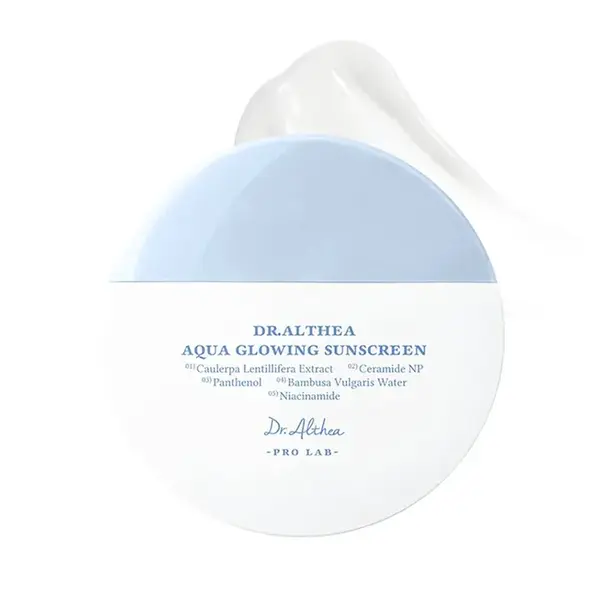 DR. ALTHEA Pre Lab Aqua Glowing SPF50+ Hydratačný opaľovací krém 45 ml