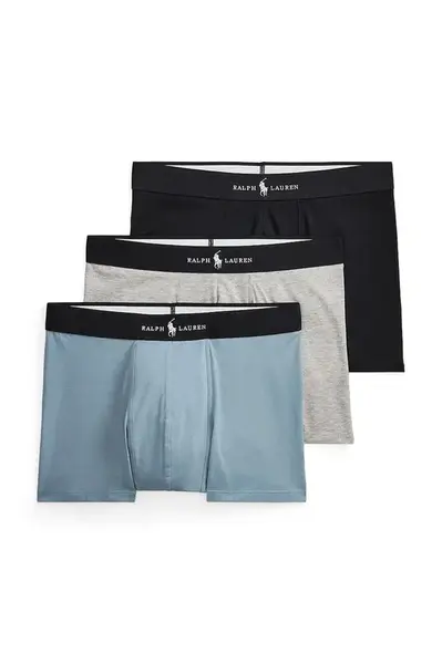Polo Ralph Lauren  boxerky pánske s bavlnou 3-pak