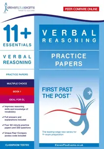 11+ Essentials Verbal Reasoning Practice Papers Book 1 - Eleven Plus Exams