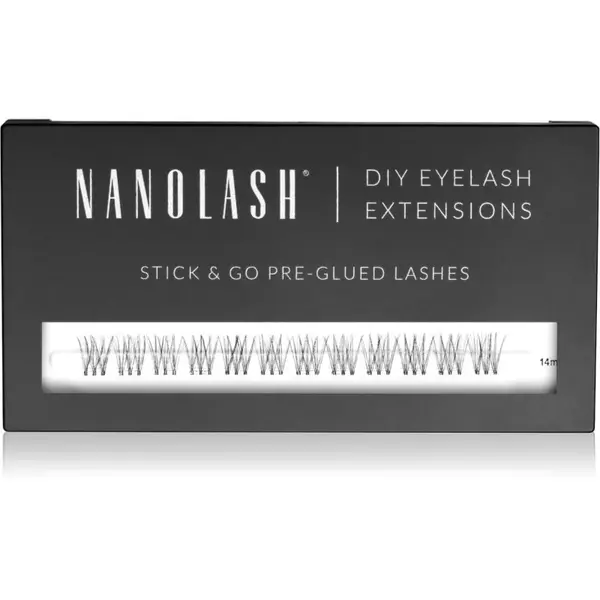 Nanolash DIY Eyelash Extensions sada na domáce predĺženie rias Innocent 36 ks
