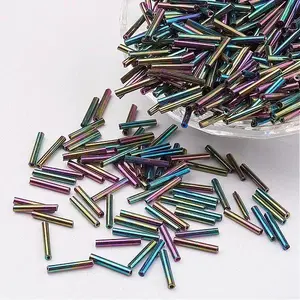 Glass Bugle Beads