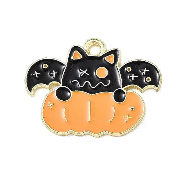 Halloween Alloy Enamel Pendants
