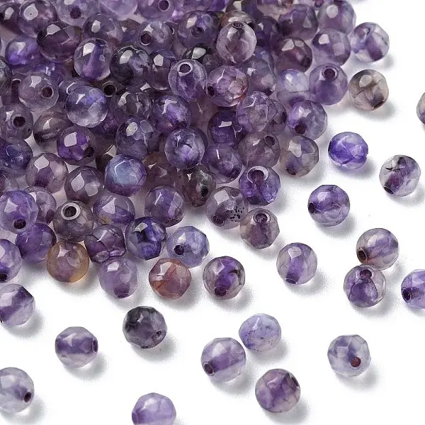 200Pcs Natural Agate Beads