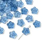 30Pcs Baking Paint Glass Beads