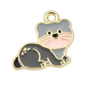 Alloy Enamel Pendants