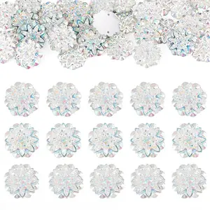 40Pcs Flower Sew on Rhinestone