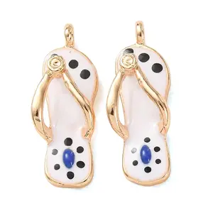 Brass Enamel Pendants