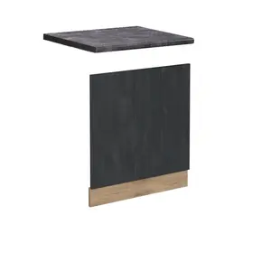 Vicco PŘEDNÍ PANEL R-Line Černý beton 60 cm PD Antracit