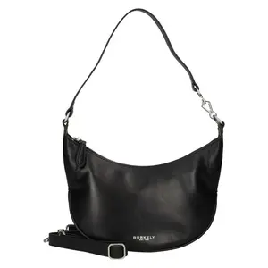Dámská crossbody kožená kabelka Burkely Estero - černá