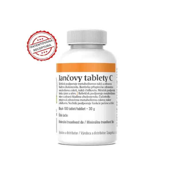 Jančovy tablety C 100 tablet