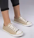 Gemre Beige classic women's sneakers Menfis