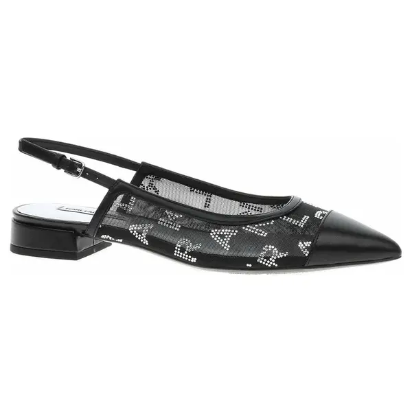 Dámské lodičky Karl Lagerfeld KL40153 M0S black mesh 41