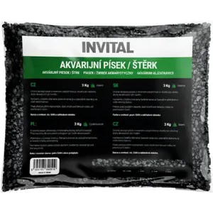 Akváriový písek černý 2-4 mm 25kg