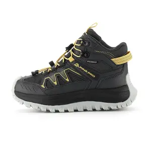 Dětská outdoorová obuv s ptx membránou alpine pro atego šedá 34