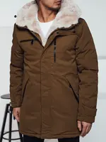 Pánská zimní parka s kapucí