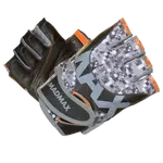 MadMax Fitness rukavice MFG831 šedé - L