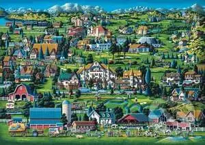 Midway - puzzle z kategorie Umělecké