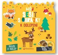 Můj sešit s obrázky k dolepení - Les - Compagne et Carotte - kniha z kategorie Naučné knihy