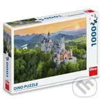 Jarný Neuschwanstein - puzzle z kategorie Přírodní scenérie