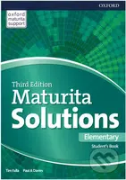 Maturita Solutions - Elementary - Student's Book (Third Edition) - kniha z kategorie Jazykové učebnice a slovníky