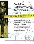 Fashion Patternmaking Techniques (Volume 1) (How to Make Skirts, Trousers and Shirts. Women / Men) - kniha z kategorie Móda