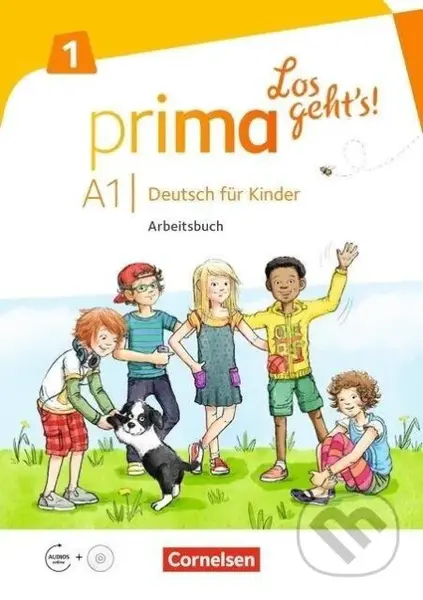 Prima - Los geht's! Band 1 A1 - Arbeitsbuch mit Audio-CD und Stickerbogen - kniha z kategorie Jazykové učebnice a slovníky