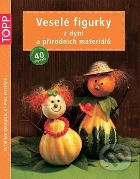 Veselé figurky z dýní a přírodních materiálů - kniha z kategorie Omalovánky, vystřihovánky, papír