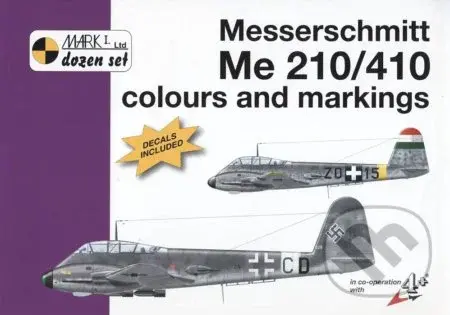 Messerschmitt Me 210/410 (Colours and Markings 1/72) - kniha z kategorie Vojenství