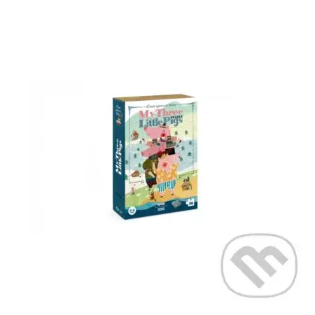 Veľké puzzle Tri prasiatka - puzzle z kategorie 15 - 60 dílků