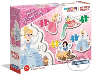 Princezny 4v1 - puzzle z kategorie Maxi dílky