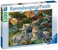 Jarní vlci - puzzle z kategorie Umělecké