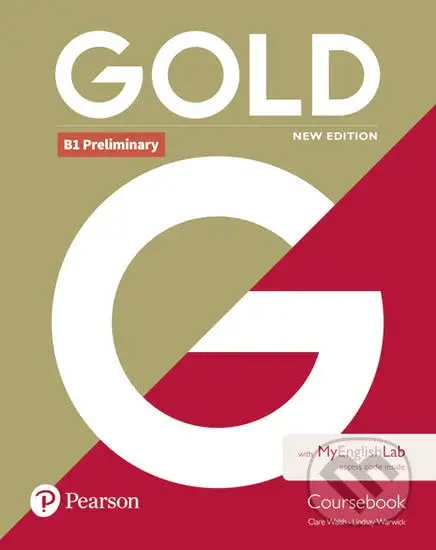 Gold B1 Preliminary New Edition Coursebook and MyEnglishLab Pack - kniha z kategorie Jazykové učebnice a slovníky