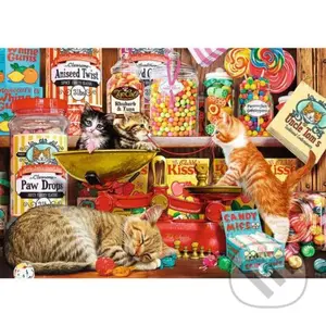 Kočičí sladkosti - puzzle z kategorie Zvířata