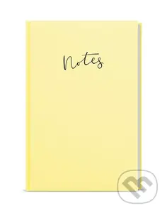 Notes linkovaný Pastel - žlutá