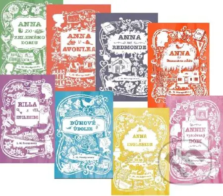 Anna zo Zeleného domu (kolekcia 1-8) - Lucy Maud Montgomery - kniha z kategorie Beletrie pro děti