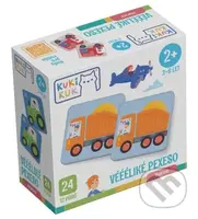 KukiKuk Véééliké pexeso Doprava - hra z kategorie Vzdělávací hry