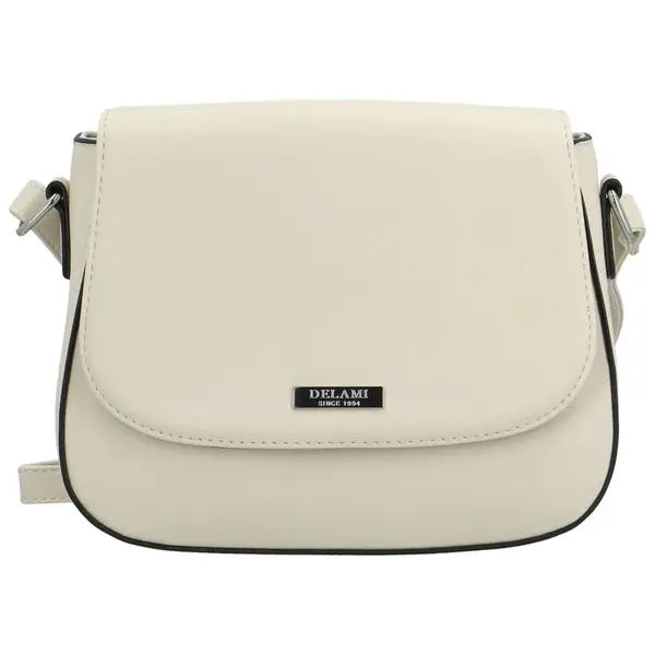 Dámska crossbody kabelka svetlo krémová - Delami Little Charm