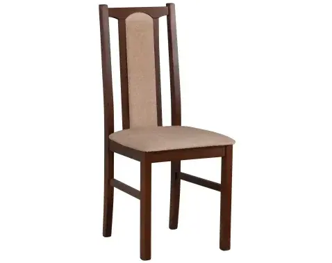 Jedálenská stolička Kolga, orech/béžová látka%