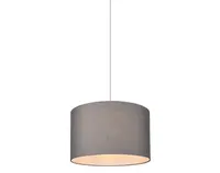 Luster Hotel, šedá látka%