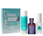 Darčeková sada na osvieženie a vyživenie svetlých odtieňov vlasov Moroccanoil Refresh Nourish And Go + darček zadarmo