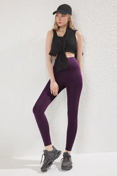 Dámske oblečenie  Trendyol TWOAW21TA0030/Navy blue