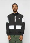 Štartovacia retro bunda na zips čierna/biela