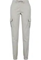 Women's Cargo Jogging Pants High Waisted Concrete